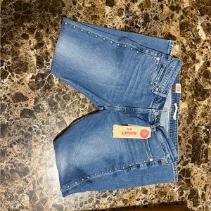 Levi's Blue Straight Leg Jeans Classic Style